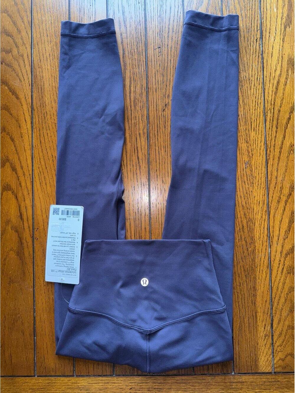 Lululemon Align High Rise 25” Atmospheric Purple Size 0 NWT